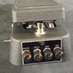 Boss CE2 Chorus pedal installed in WahWah Pedal enclosure. Pedal controls sweep rate or depth