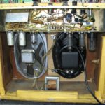 National Trutone Guitar Amp with new 6 by 9 speaker in place of original 6 by 10 speaker