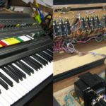 Yamaha CS60 Synthesizer - wiring view
