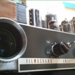 Bell&Howell 389 Projector amp modded for guitar amplifier
